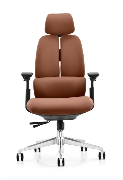 Modern Ergonomic Gaming Office Chair With Extendable Function Genuine Leather Lift Design For Home And Student Use