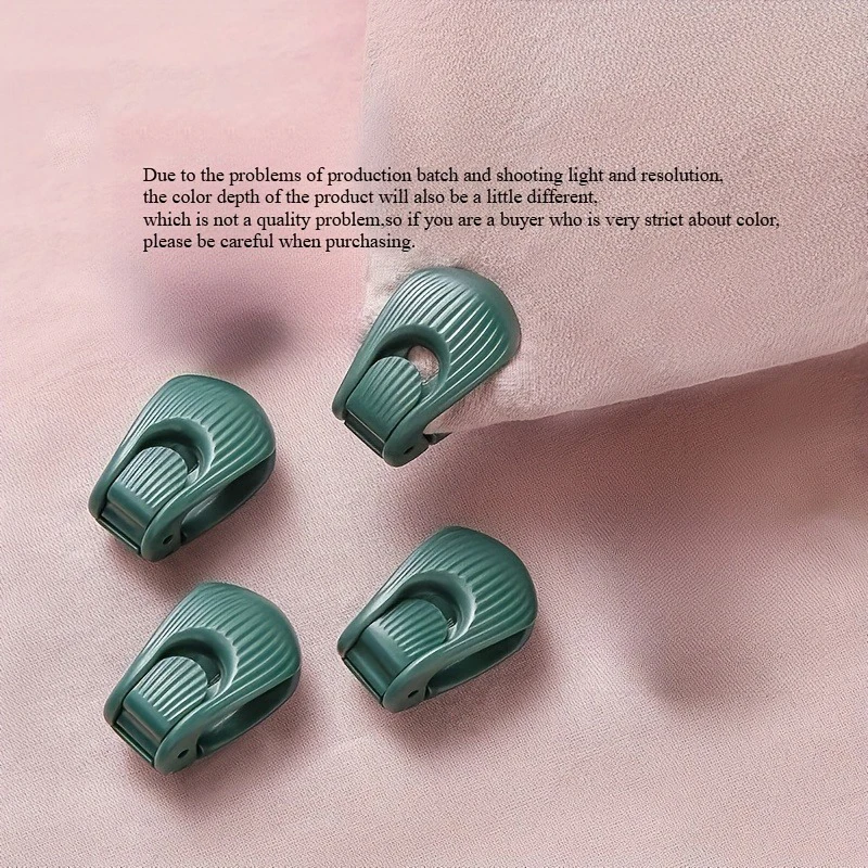 4/8Pcs Duvet Cover Clips,Anti-Slip Quilt Holder Clips,Quilt Sheet Holder Comforter Fasteners Grippers No Pins Quilt Fixer