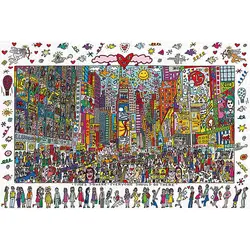 Adult 1000pcs Puzzle Times Square High Difficulty Decompression Girl Educational Toys Birthday Christmas Gift Educational Toys