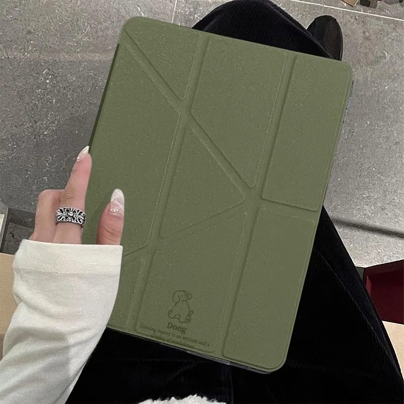 Anti-bend 3+Y-shaped Protective Cover for IPad Pro 11 Case 2021 10.2 7/8/9 Mini4/5 7.9 Air 4 Air 5 10.9 Air11/13 12.9 Air3 10.5