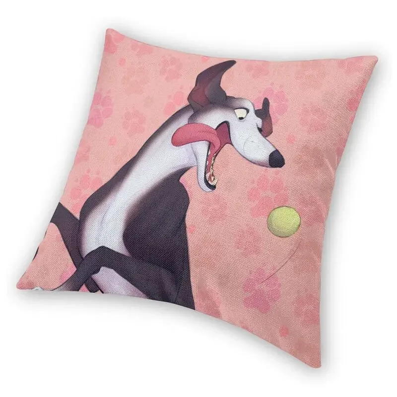 Nordic Style Greyhound Throw Pillow Case Home Decorative Custom Square Whippet Sihthound Dog Cushion Cover 45x45 Pillowcover