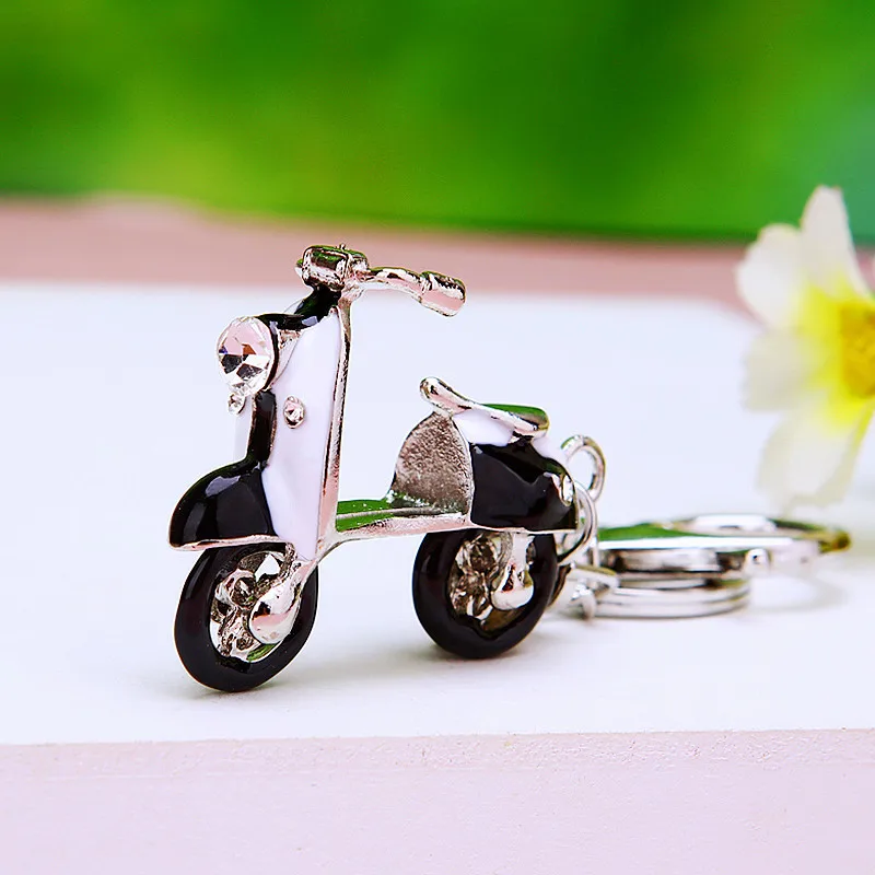 Latest Keychain Car Keychain Ms. Bags Bags Pendants Ms. Gift Cute Electric Bike Pendants