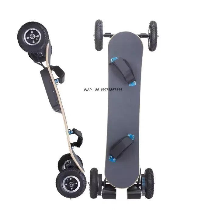 

Factory Price 4 Wheels Electric Off-Road Scooter Wheel Skateboard with RC Self Balancing Electric Scooter