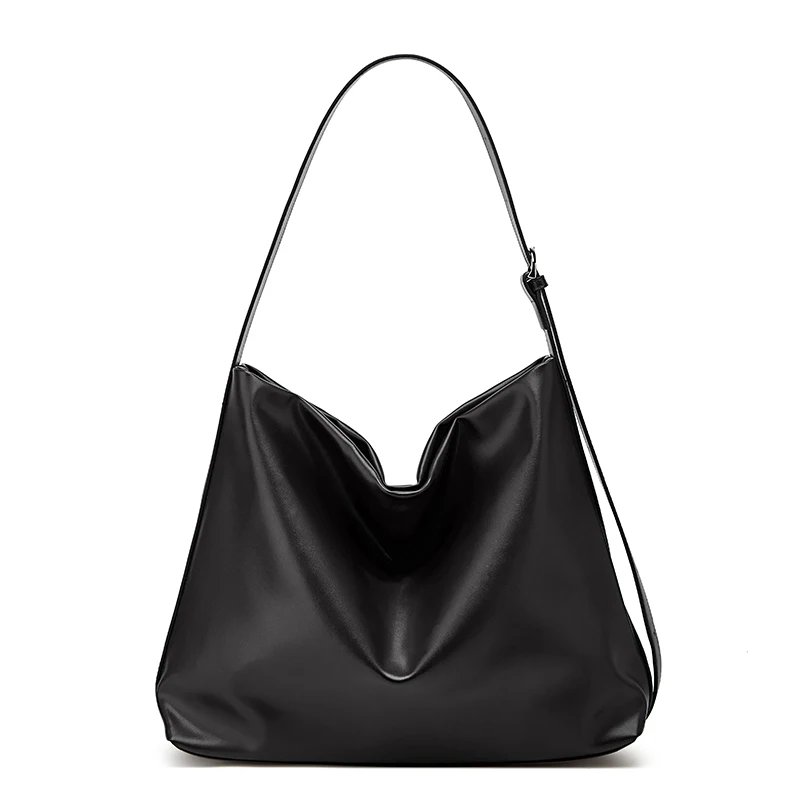 

Ladies' bag single shoulder bag PU material makeup bag adjustable strap large capacity handbag suitable for daily use