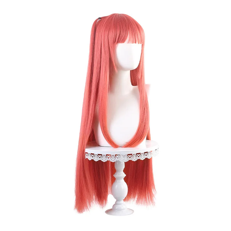 Fünf gleiche Teile der Braut/Braut Nino Nakanos burgunderrote kleine Pferdeschwanz-Cosplay-Anime-Perücke