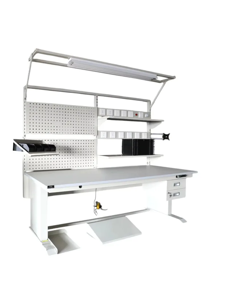 Woodworking Esd Workbench for Electronic Garages and Labs in Europe High Quality Laboratory Furniture