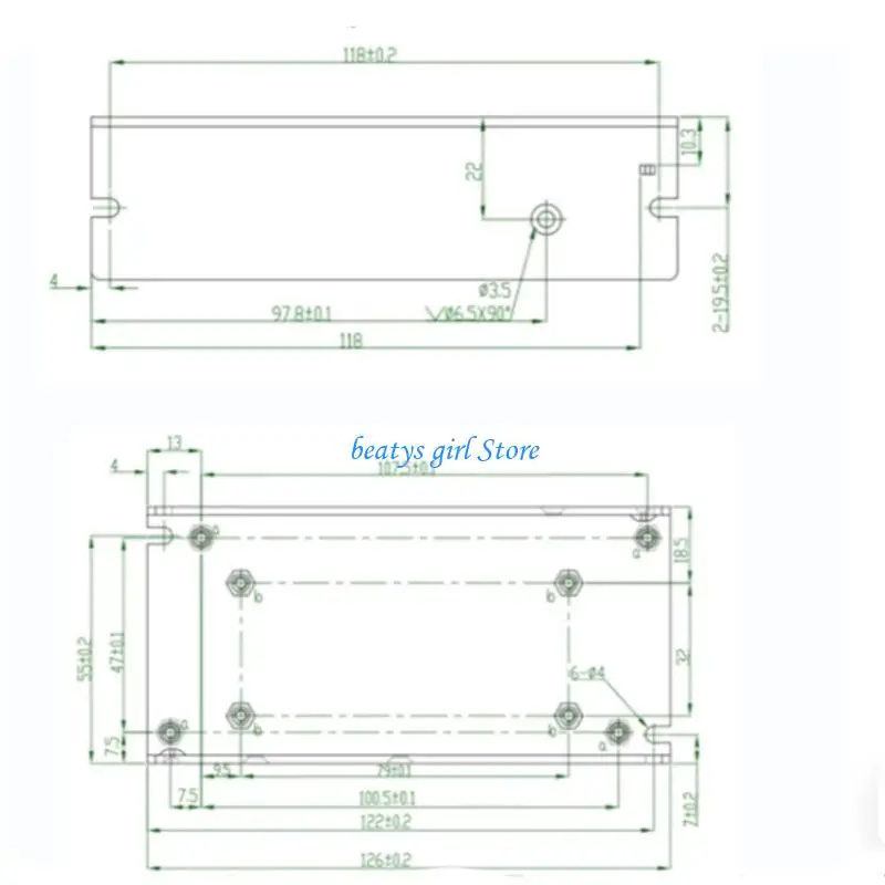 C7AB Placa Conversora Step Down Eficiência 24V 5A para Câmera Vigilância