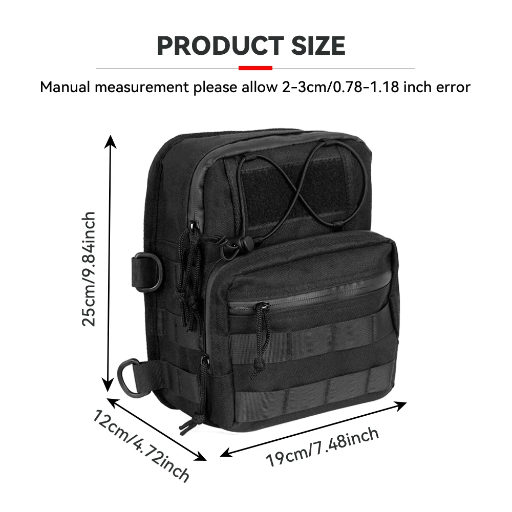 Motorcycle Tool Bag Universal Bag Saddlebag Handlebar Bag Sissy Bar Storage Bag For Harley Softail Dyna Sportster FXBB Custom