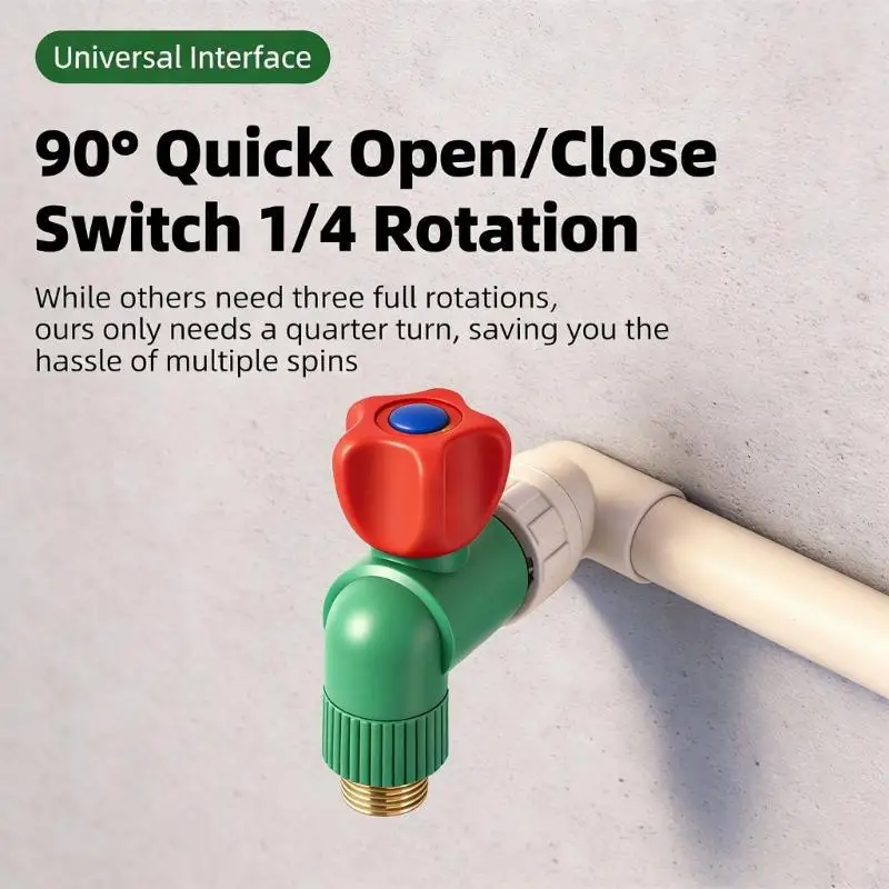 New Angle Valve Leak Proof Safety Outlet Faucet Valves For Kitchen Bathroom Water Heater Pressure Reduction Plumbing System