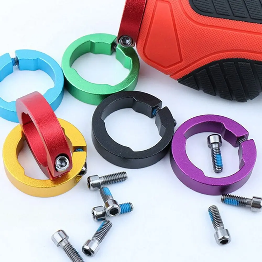 8mm Bicycle Grips Ring Aluminum Alloy End Lock Rings MTB Mountain Road Bike Handlebar Bicycle Parts cycling Accessories
