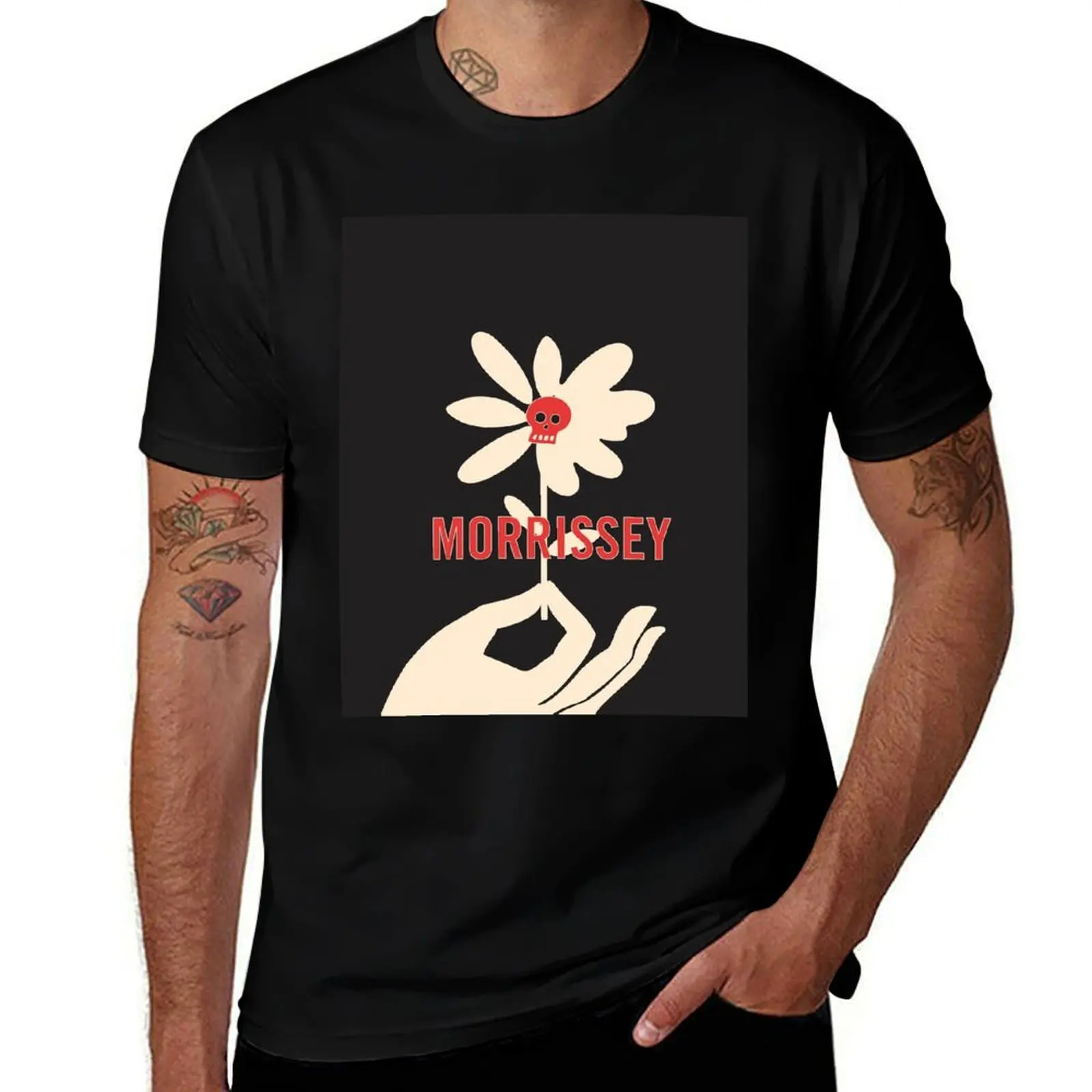 Morrissey T-Shirt Casual Minimalist Short Sleeve Top T-Shirt