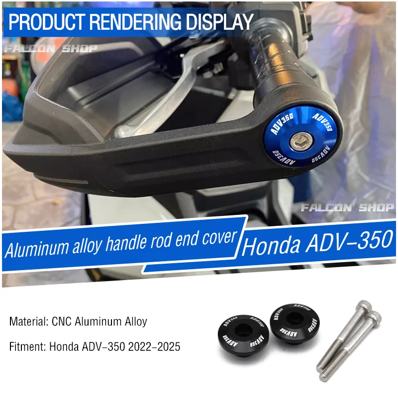 

Suitable for Honda ADV350 modified handlebar plug decorative cover 2022 2023 2024 2025 ADV350 handlebar terminal