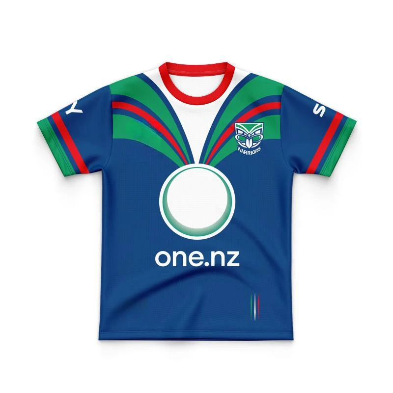 2024 Kids New Zealand Warriors Home / Away / Indigenous / Heritage Training Rugby Jersey