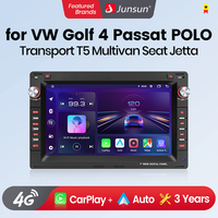 Junsun 4G Wireless CarPlay Android Auto for VW Passat B5 MK4 MK5 Golf 4 Polo Bora Jetta T5 SHARAN Jetta Transport T5 Multimedia