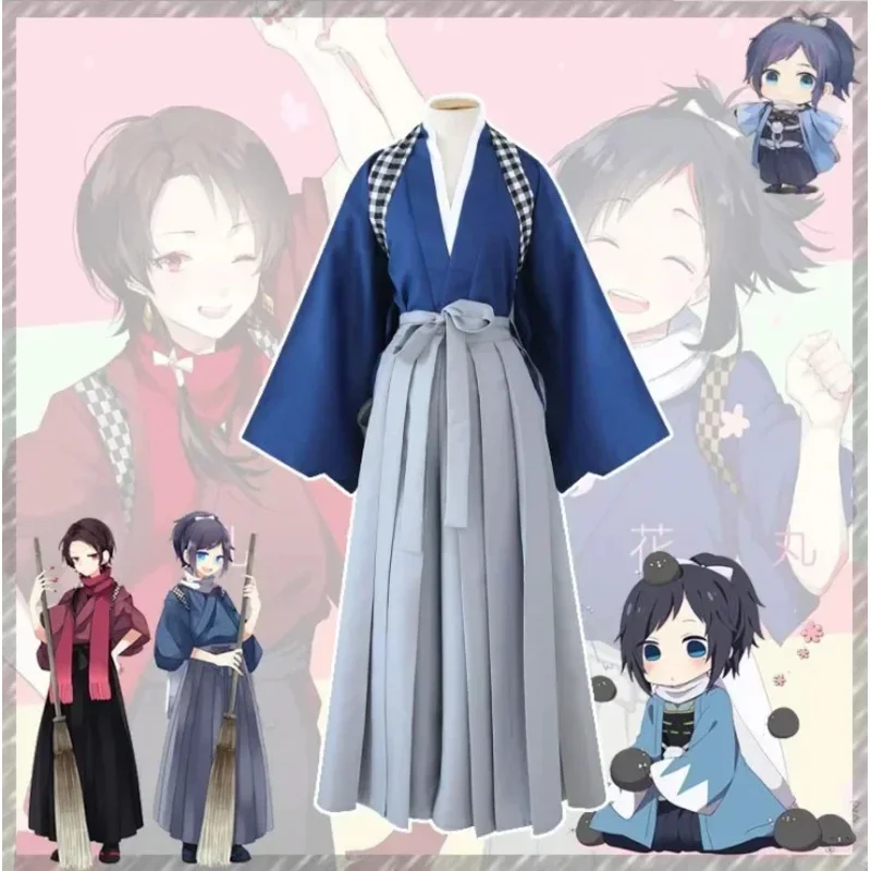 Unisex Japanese Hakama Aikido Kendo Uniform Jacket+Pants Set Traditional Kimono Sportswear Martial Arts Samurai Costume yj4k