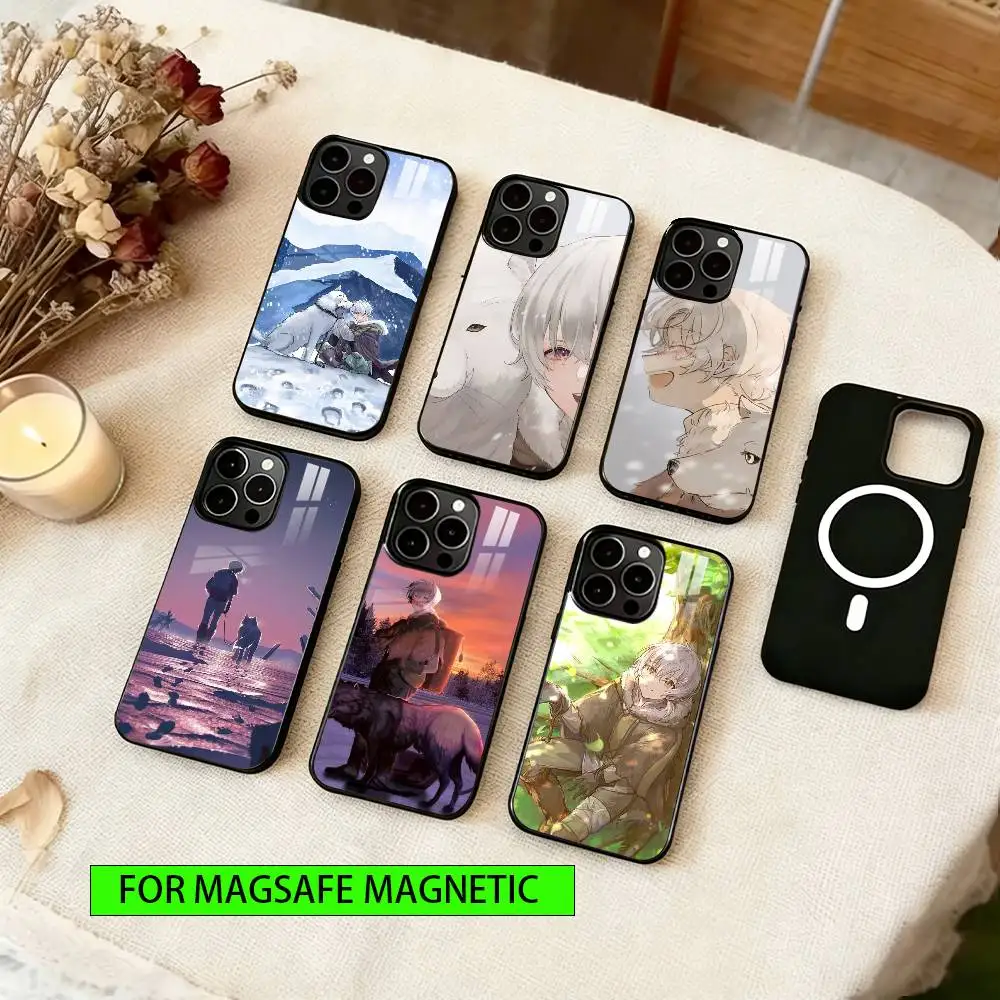 

To Your Eternity Phone Case For iPhone17,16,15,14,13,12,11 Plus,Pro Magnetic with Magsafe Wireless Charging