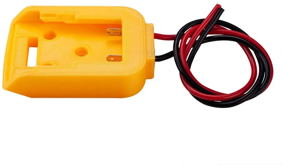 Battery DIY Adapter Power Wheel Converter For DeWalt DCB182 18V Li-ion Battery  for Rc Car, Robotics, Rc Truck 14 AWG Wires