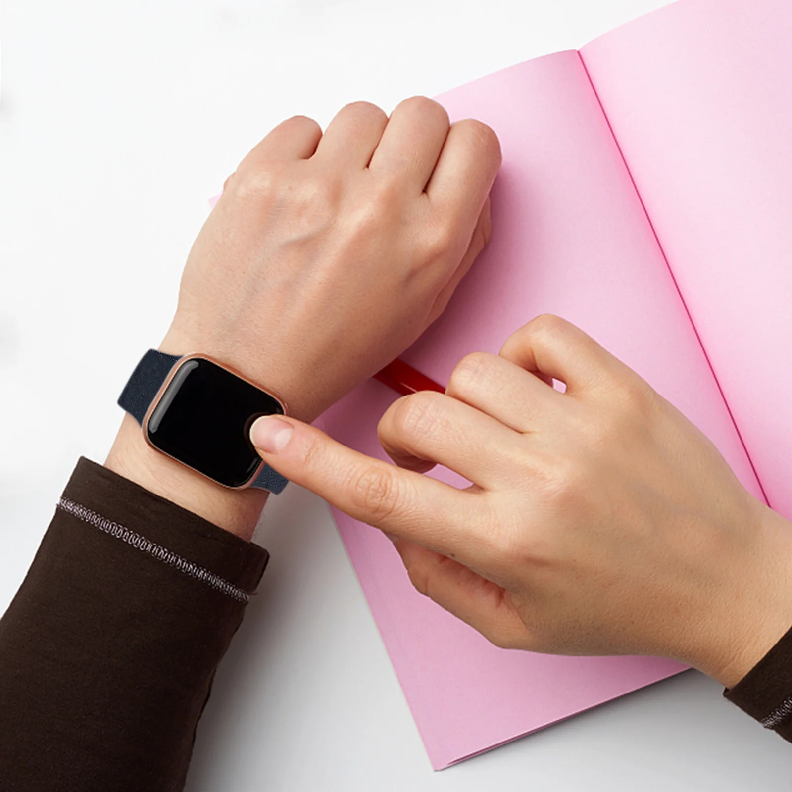 

Stylish Watch Strap Adjustable Breathable Replacement Band Compatible with Huawei Watch Fit Durable Smartwatch Accessory