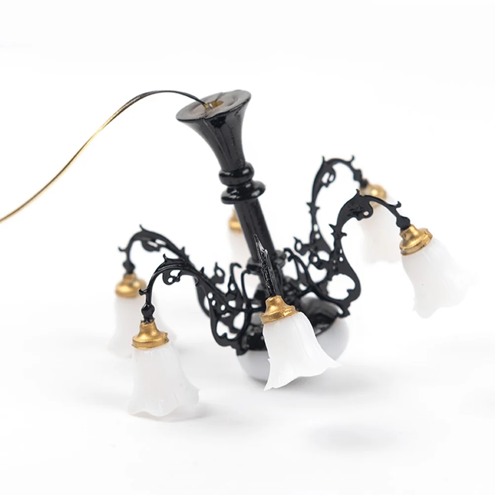 

Ceiling Lights Model Chandelier Miniature Lighting LED Decoration Bedroom Items