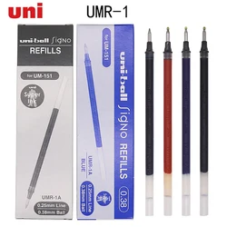 12 Pcs/Lot Uni-Ball Signo Refill for UM-151 Retractable Gel Ink Pen 0.38 mm stylo
