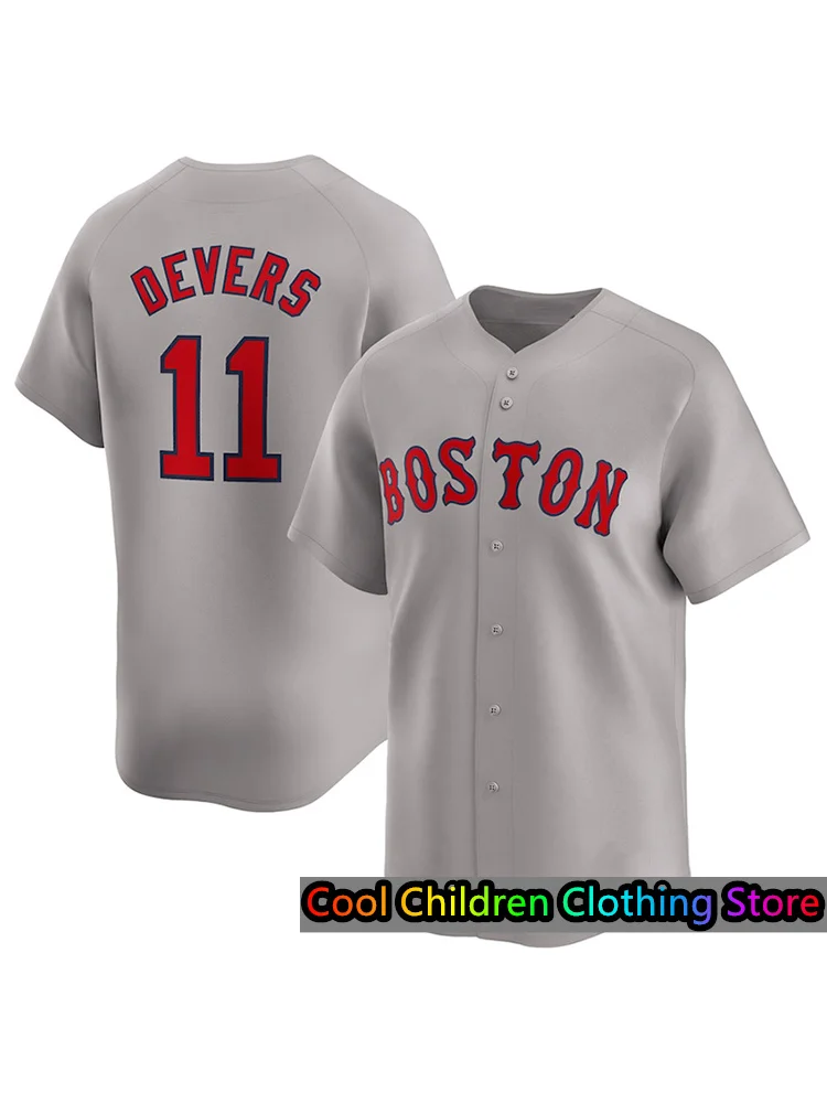 2024 Boston Red Sox Ortiz 34 Home Tshirt Men Women Tracksuit Summer Short Sleeve Sport Training Baseball Jersey For Kids Adult