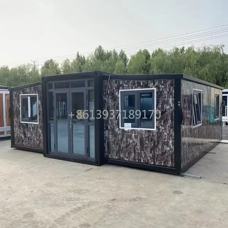 20FT 40FT 2 Bedroom Luxury Prefabricated Prefab Expandable Container House for Sale