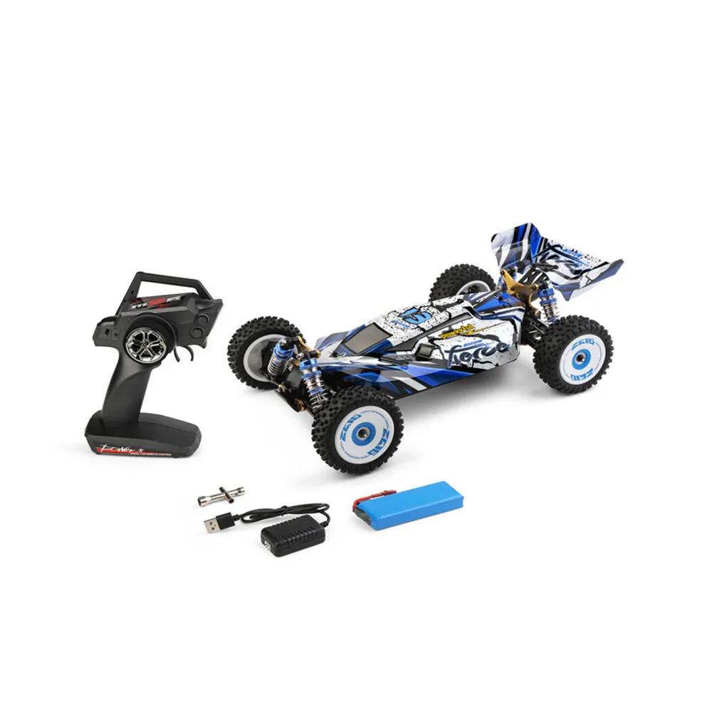 Wltoys 124019 Upgraded RC Brushless 124017 RTR 1/12 2.4G 4WD 70km/h RC Car Vehicles Metal Chassis Models Toys Off Road Model