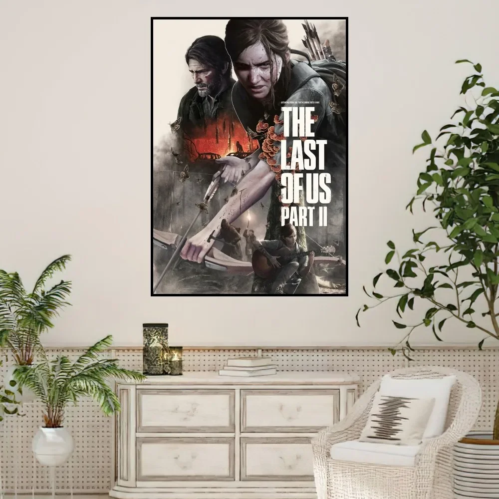 Game The Last of Us Poster Prints Wall Sticker Painting Bedroom Living Room Decoration Office Home Self Adhesive