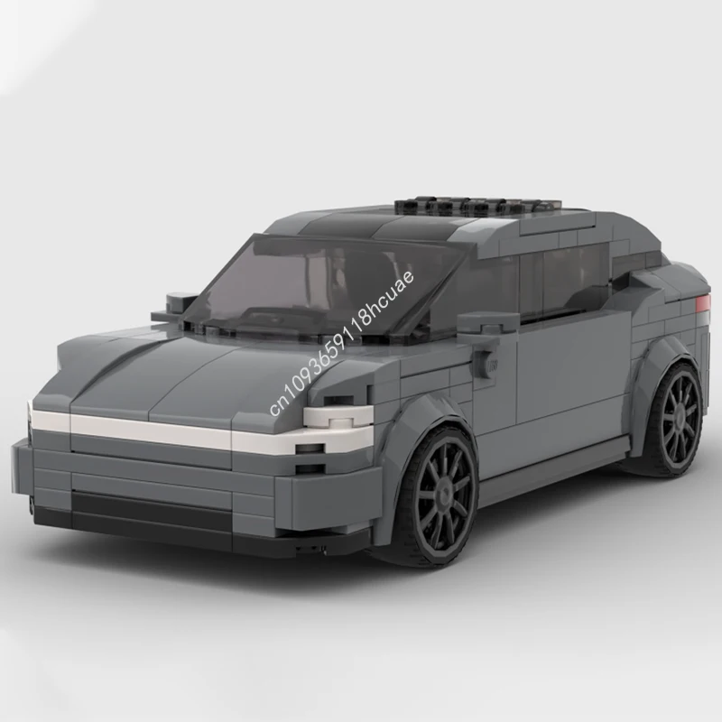 

252 шт. MOC Teslaes модель Y Juniper City Champions супер автомобиль строительные блоки взрослый коллекционная детская модель Рождественская игрушка в подарок