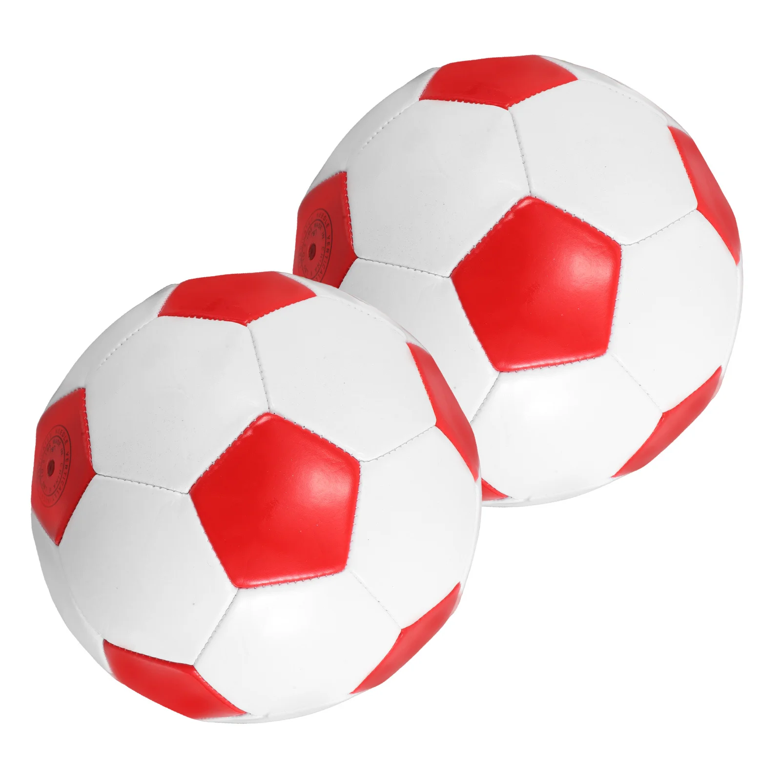 

1 Pair 5 Size 5 Soccer Ball For Kids Youth Adult Training Match Exam Durable Pu Bright Sport Football Official Size Team Sports