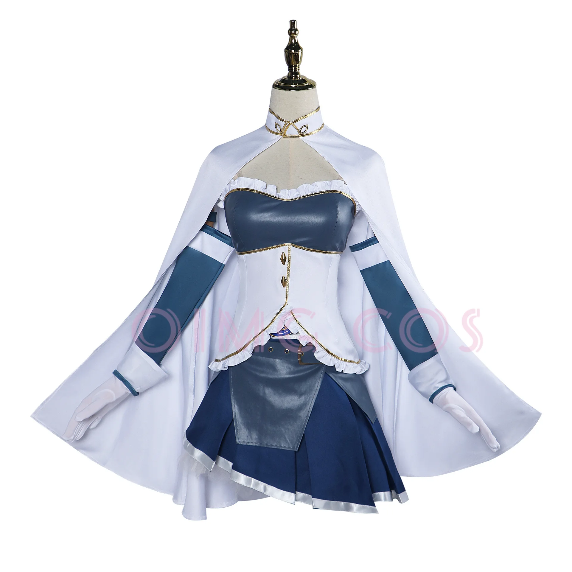 Miki Sayaka Cosplay Kostuum Puella Madoka Magica Uniform Pruik Anime Chinese Stijl Halloween Kostuums Spel