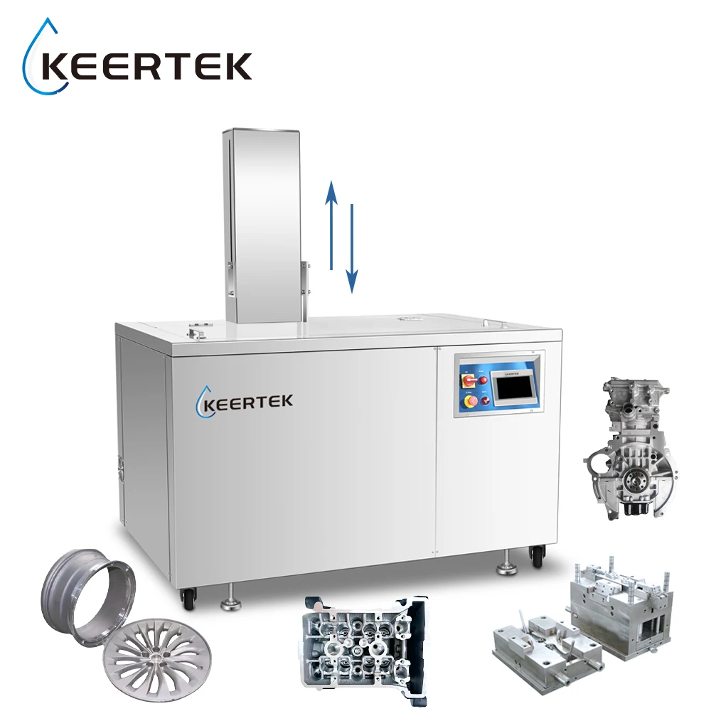 Industrial Electric New Ultrasonic Degreaser Cleaning Machine 28KHz Stainless Steel Tank for Auto Parts PCB Boards 6000W