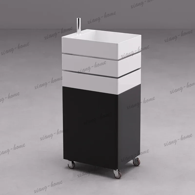 Factory Direct Nordic Luxury Salon Trolley Multifunctional Barbershop Perm And Dye Storage Tool Cabinet Salon Furniture Kosmetik