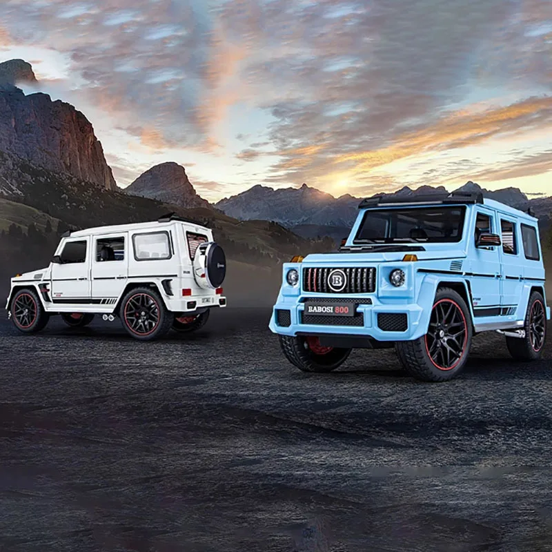 

1:18 Scale Brabos G800 SUV Off-road Vehicle Alloy Simulation Car Model Classics Adult Souvenir Gift Static Display