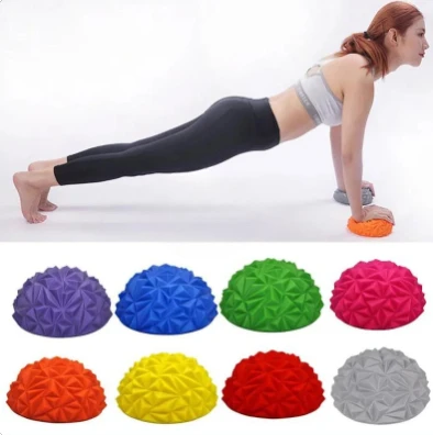 Inflatable Half Sphere Yoga Ball Balance Stapstenen Stepping Stones Sensory Autism Toys Therapy Fitness Exercise Trainning