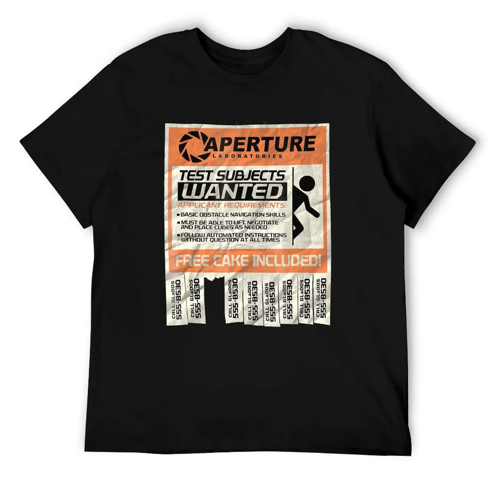 

Футболка Portal 2, черная хлопковая футболка, простая мужская упаковка, футболки с аниме, большие футболки для мужчин, хлопковая мягкая футболка