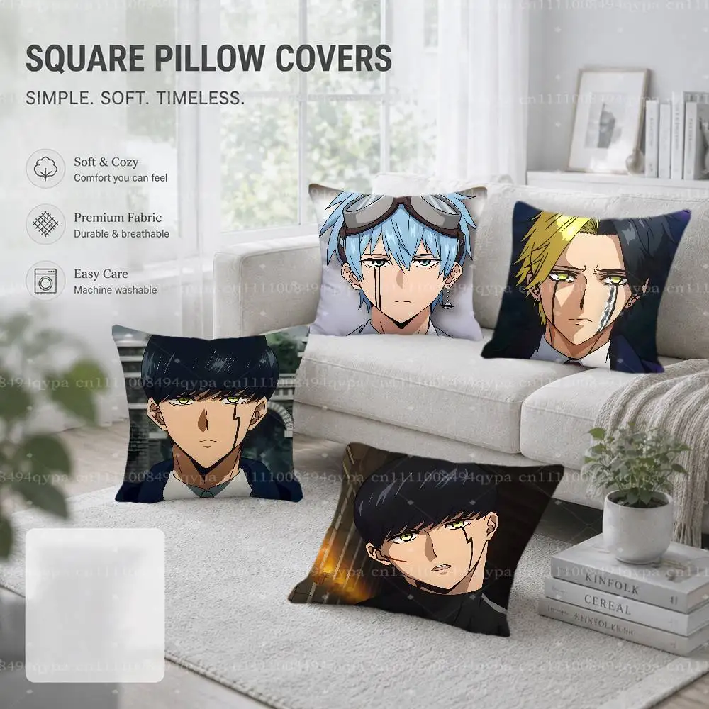 M-Mashel Magic And Muscles Throw Pillow Cushion Cases Kawaii Decorative Living Room Decor Soft Decorative Pillows