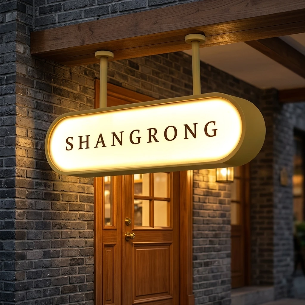 Custom Led Light Box Logo Advertising  Lightbox Signage Outdoor Business  Sign Lights  Bright Shop Sign