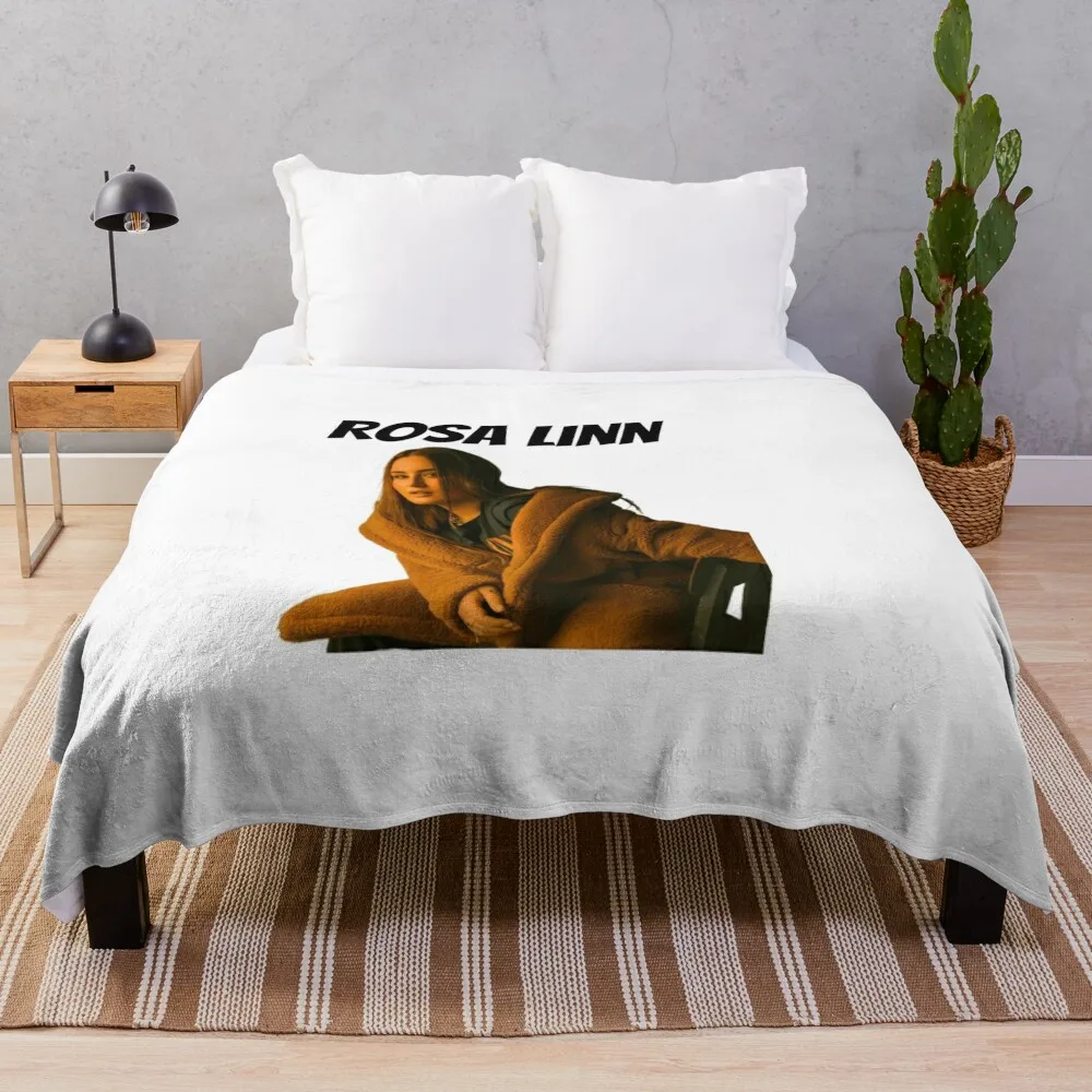 Rosa Linn Roza Kostandyan Armenian Singer Throw Blanket Blankets For Baby Bed linens Blankets