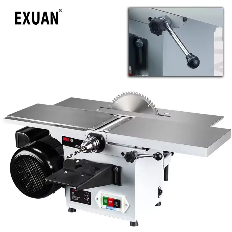 

High-power household woodworking planer multi-function horizontal electric planer small industrial desktop electric planer