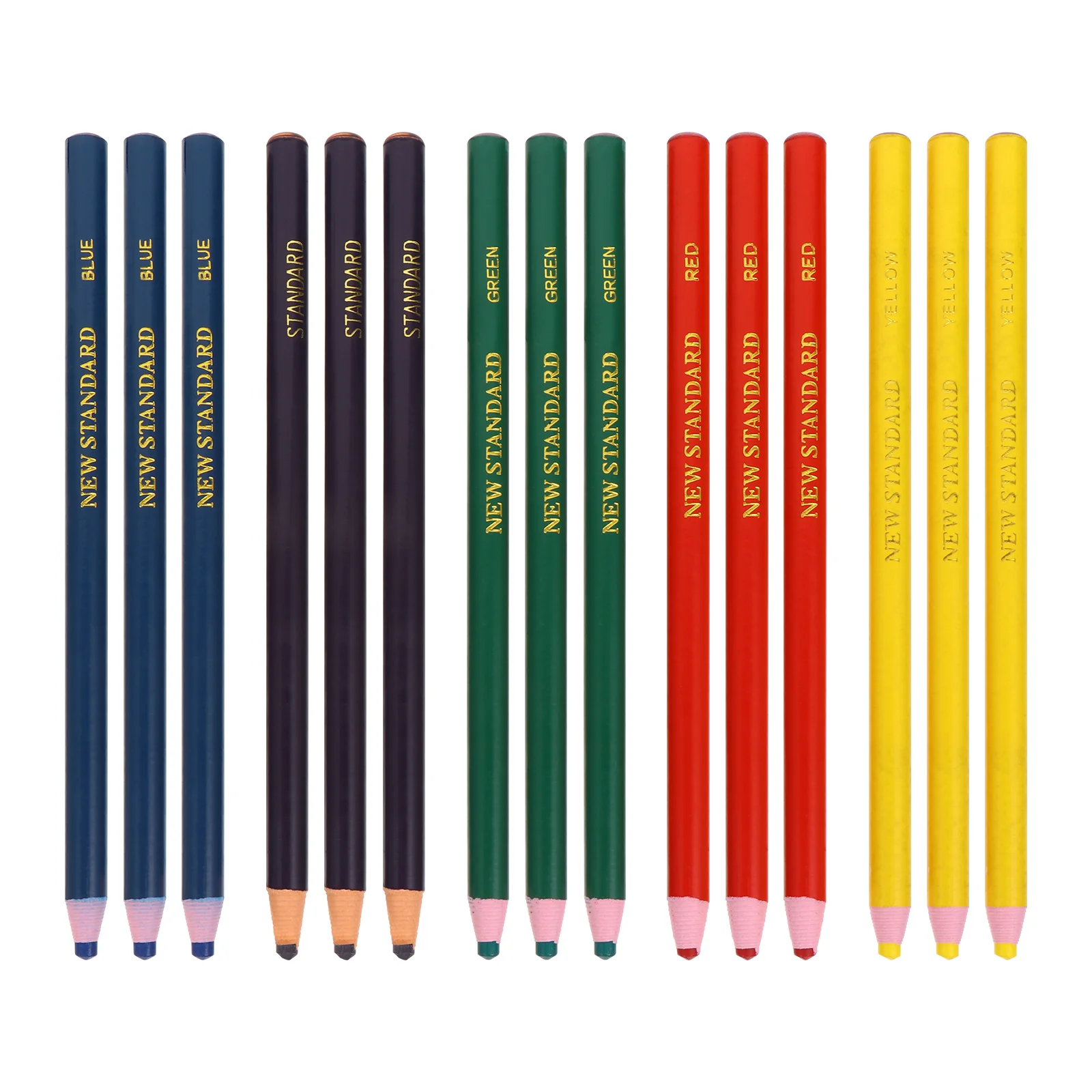 

15 Pcs Erasable Pull Crayons Mark Pen Child Colour ZChild Scrubber Eraser Pencil
