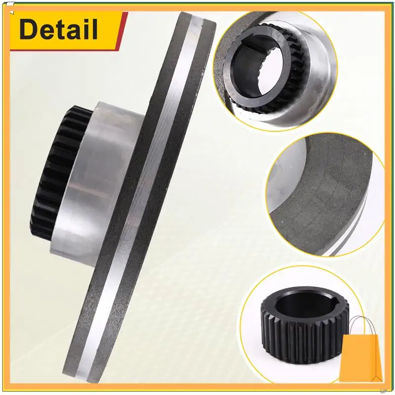 

Trending 180MM Electromagnetic Brake Motor Friction Brake Pads Brake Gear Discs Assembly For YEJ160 Base