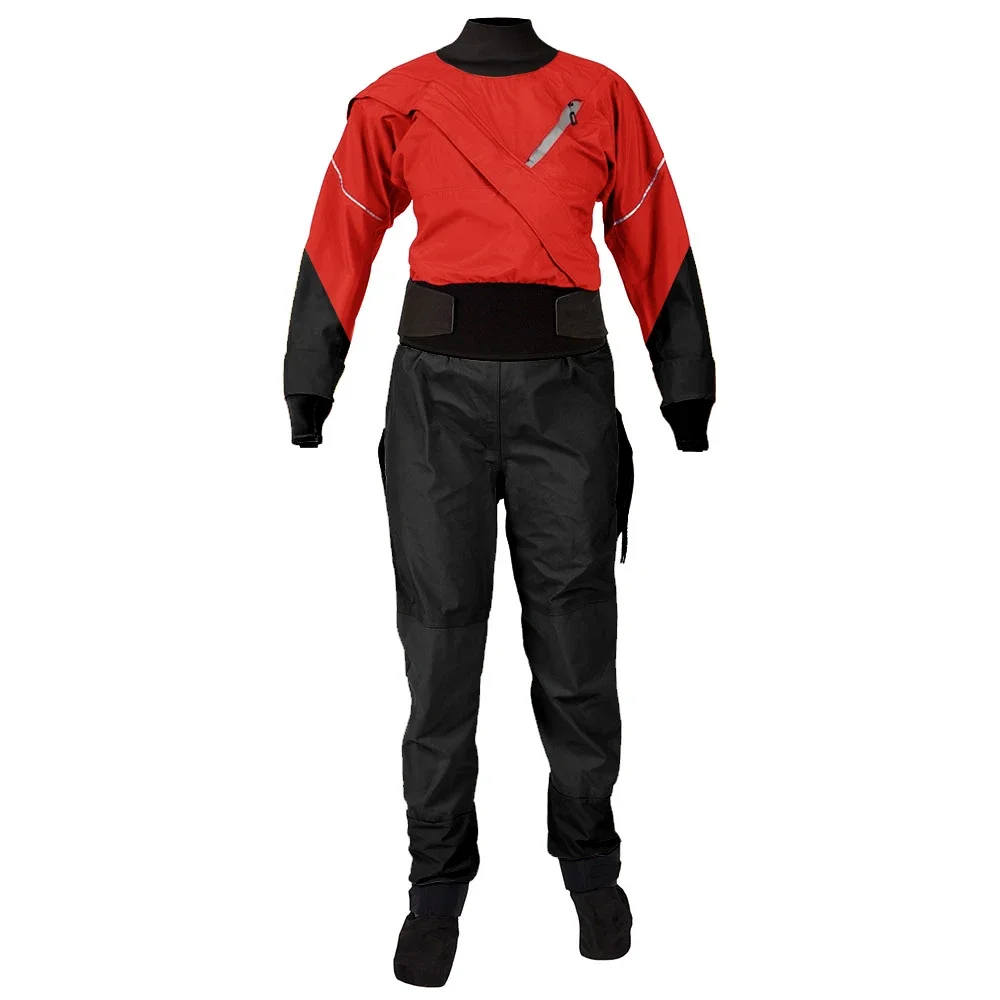 Women's Kayaking Latex Dry Suit, Waterproof Material, Fabric, Surfing, Rafting, Diving Sports and Leisure, 3 Layer