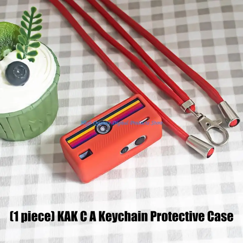 

U2JE Silicone Case Protector For Charmera Keychain Digital Camera Ergonomic Design