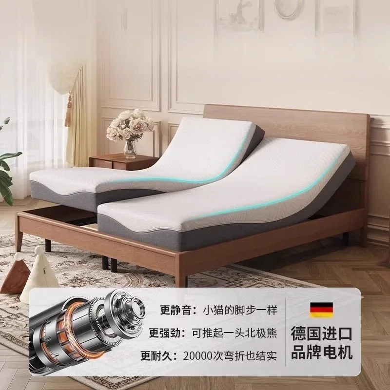 Electric intelligent lifting mattress, fully automatic 3D zero gravity, massage does not disturb each other mattress
