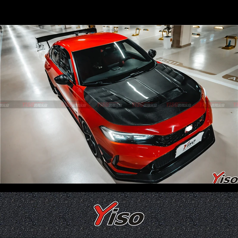 

Подходит для TypeR FL5 Varis: модифицированный карбоновый капот Varis для двигателя, тюнингованный капот Varis TypeR FL5.