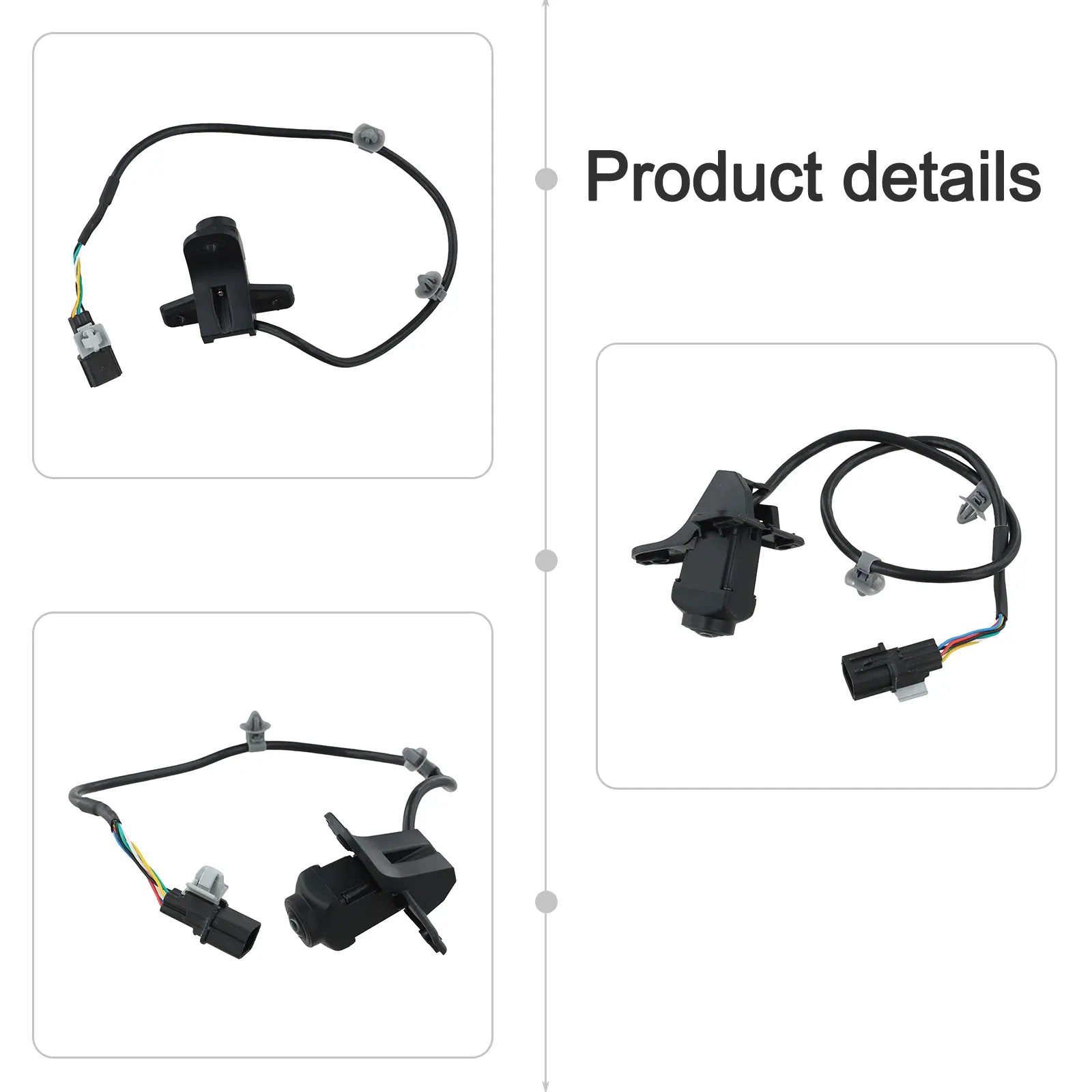 

Камера для передней решетки Hyundai Santa Fe 2017-2019: Прямая установка, простое использование, практичность