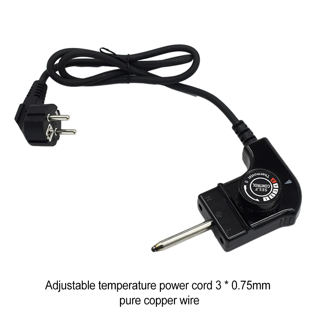 Adjustable Temperature Power Cord Electric Baking Pan Pancake Hot Pot Thermostat Control Cord Convenient And Practical Safe