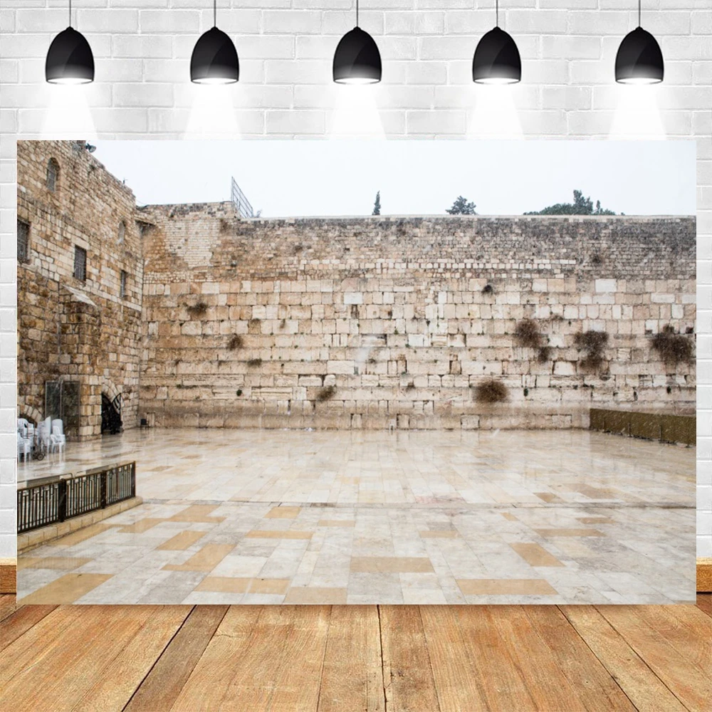 خلفية مشهد القدس للمناسبات الدينية اليهودية وحفلات الحاج ومهرجان التصوير الفوتوغرافي وخلفية استوديو الصور دعائم كشك الصور