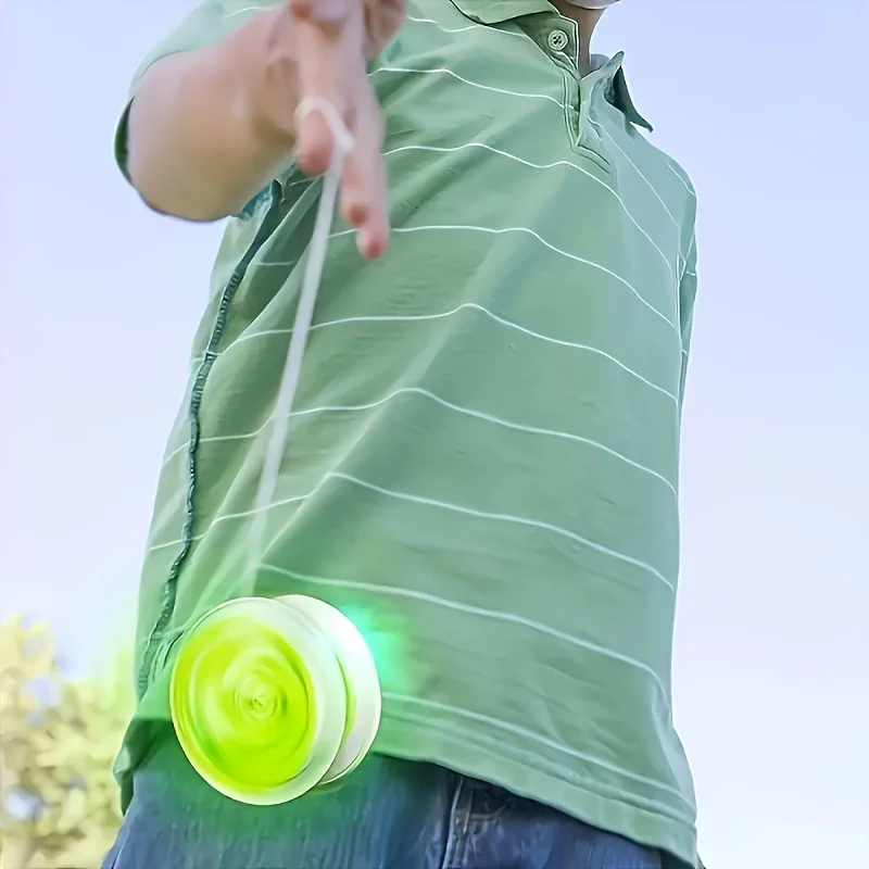 Nouveaux jeux décontractés LED clignotant YoYo balle classique enfants mécanisme d'embrayage magique Yo-Yo jouets pour enfants jouet fête mode jouet